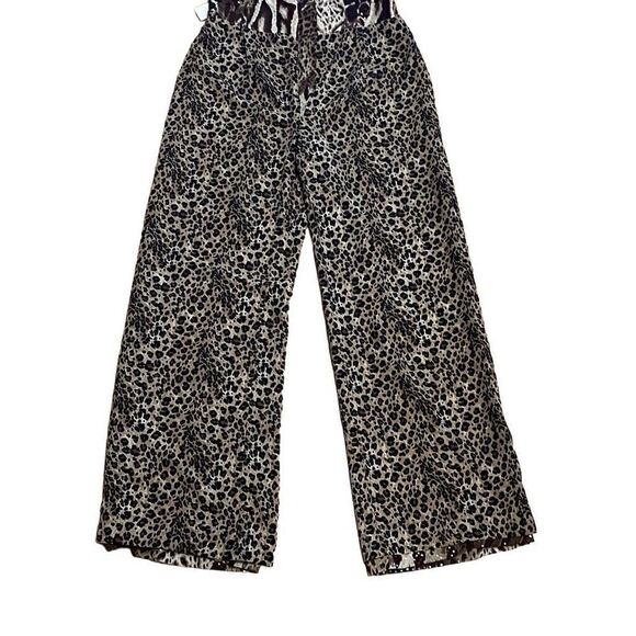 New Lloyd Klein Leopard Giraffe Pants - Picture 10 of 12